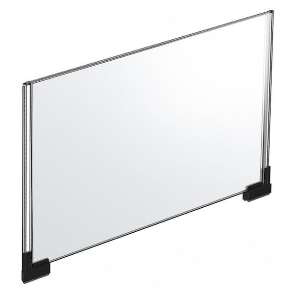 Two-Sided Large Acrylic Sign Holder W/ Magnetic Boots 22" X 17", PK2